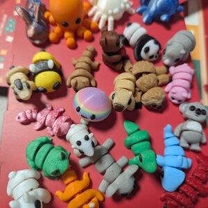 24 Pc Christmas Advent Calendar 3D Figures Animals Mystery Gift 🎄🎁 Boy Girl